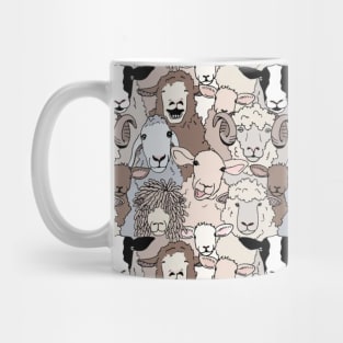 Funny Flock of Sheep Mug